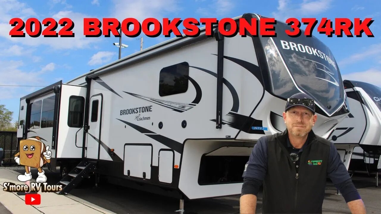 Come tour this BEAUTIFUL 2022 Coachman Brookstone 374RK with Anthony!