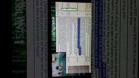 Chicago Rail Storage Fees $12.5 Million Part 3 AMC GME