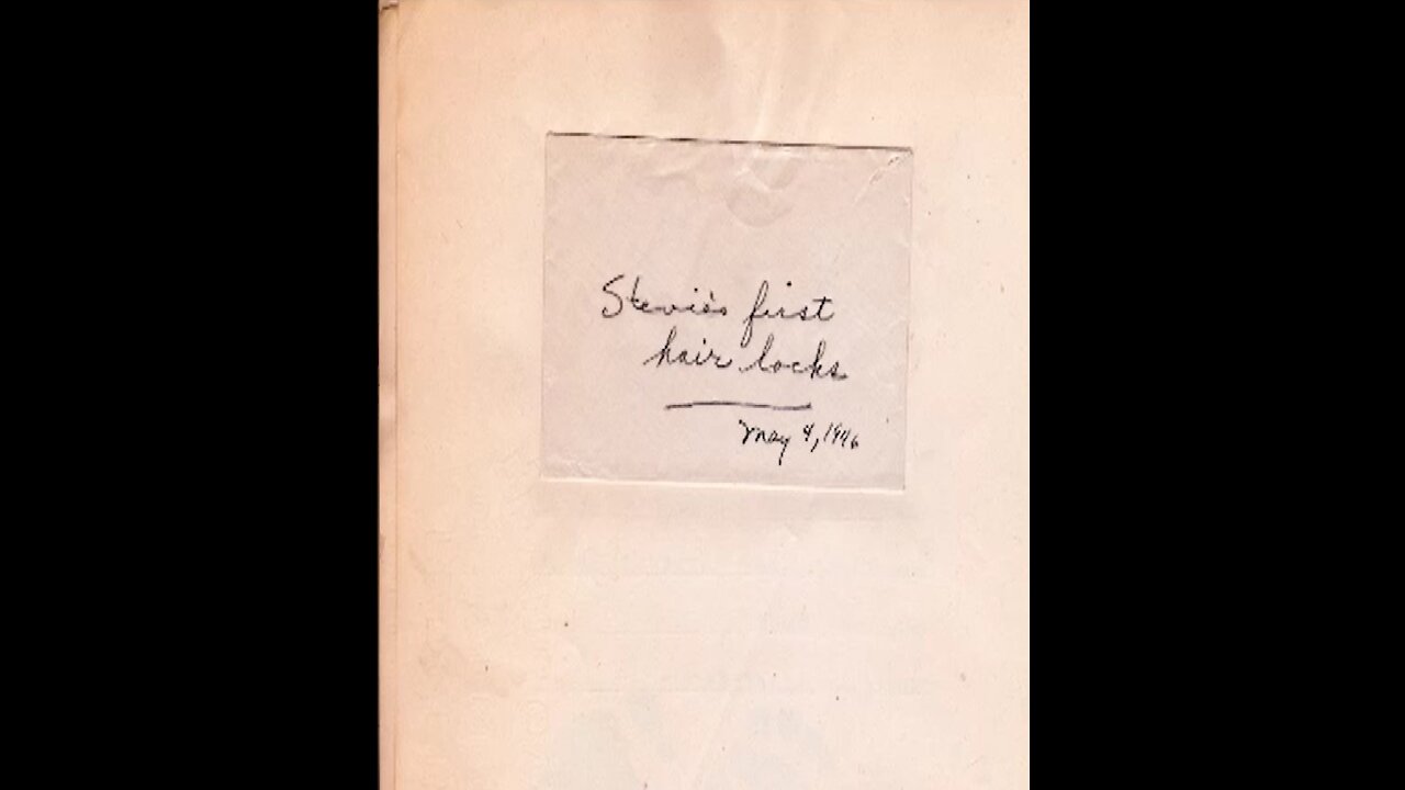 Stephen Edelblute Baby Book