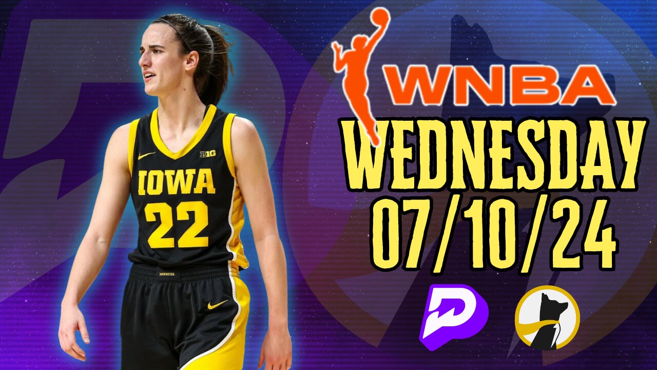 🏀 ✅ #PRIZEPICKS | #UNDERDOGFANTASY BEST PICKS FOR #WNBA WEDNESDAY | 07/10/24 | #BASKETBALL | TODAY