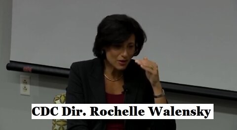 CDC Dir. Rochelle Walensky admits the vax wasn't effective & would wane or wear off !