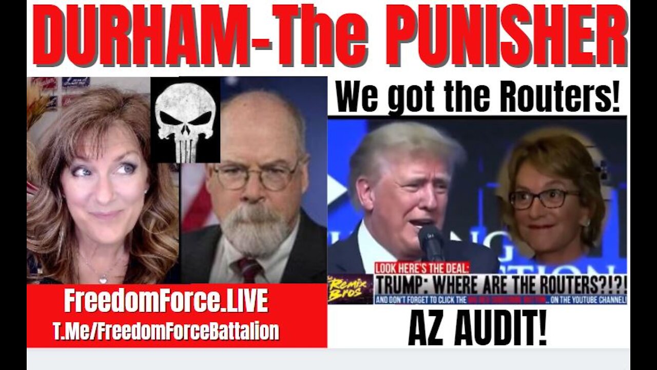 DURHAM THE PUNISHER - INDICTMENT UNSEALED, AZ AUDITS 9-19-21