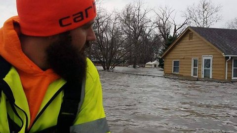 Volunteers Are Still Rescuing Livestock And Pets From Flooded Midwest