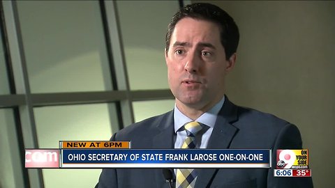 Frank LaRose one-on-one