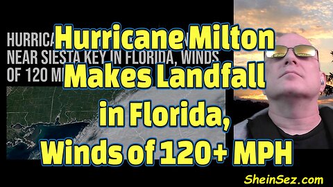 Hurricane Milton Makes Landfall in Florida, Winds of 120+ MPH-676