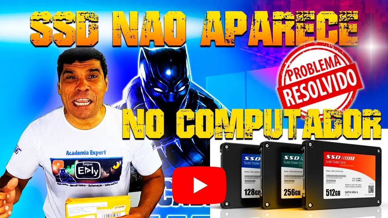 ssd não aparece no computador(resolvido)#ssd, #ssd parou