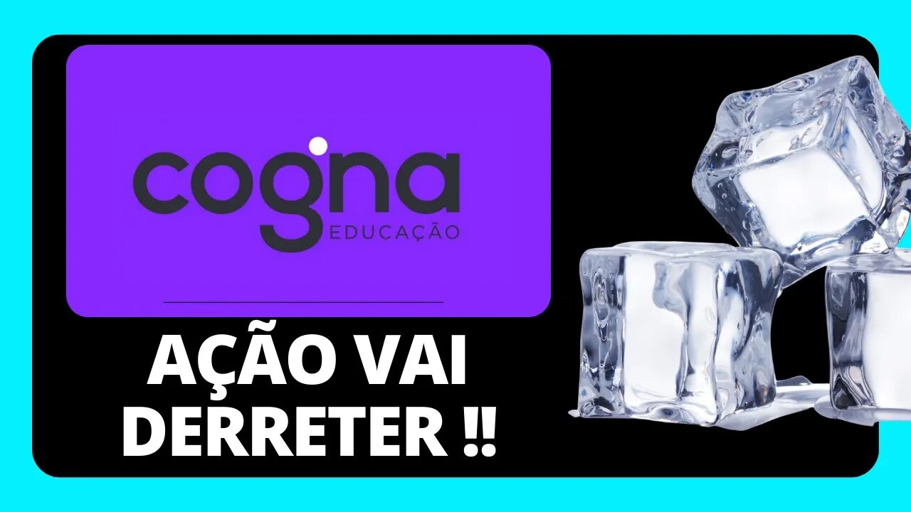 ATENÇÃO !! AÇÃO COGN3 AINDA TEM MUITO PRA CAIR !! ANÁLISE TÉCNICA