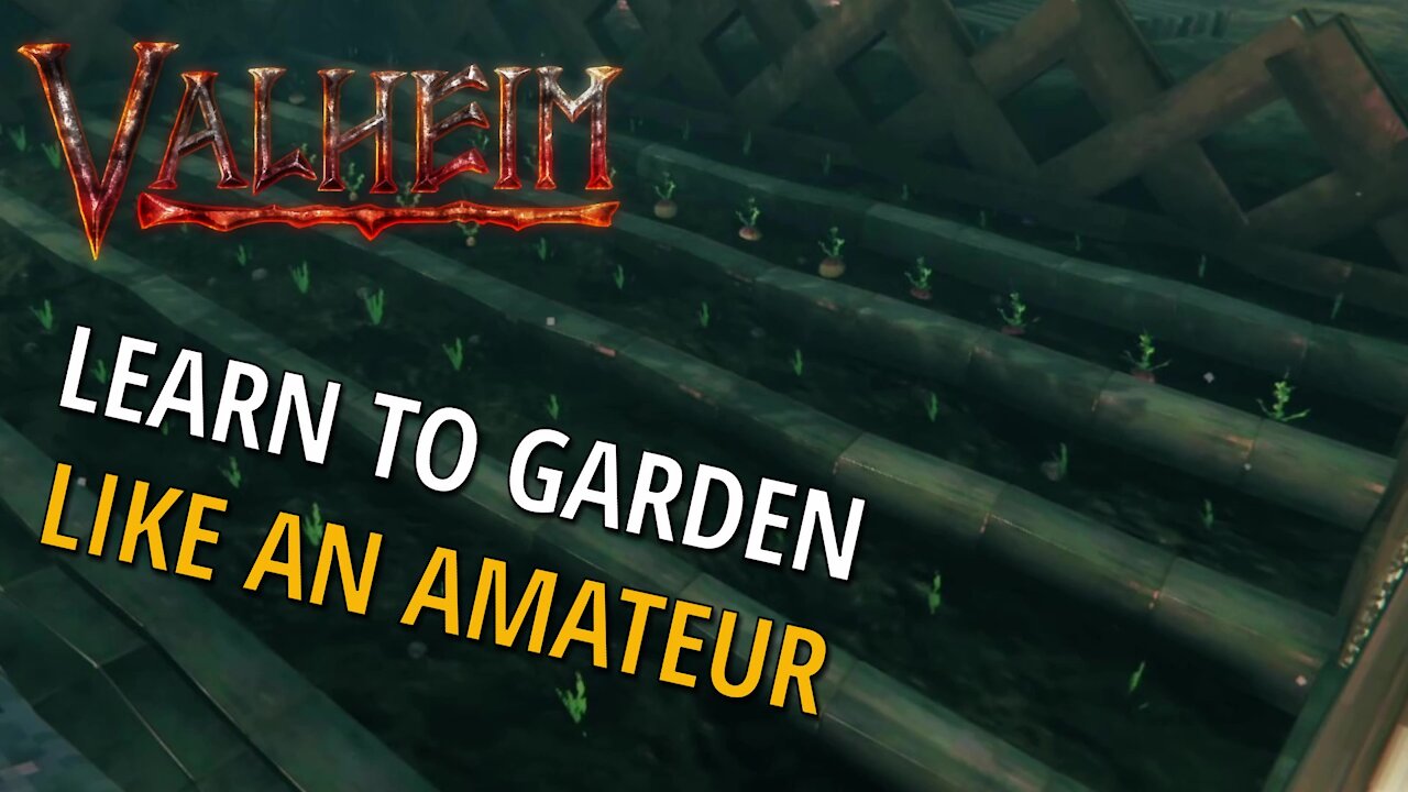 The Garden Grid (Gardening For An Amateur) - Valheim