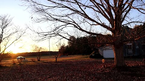 Winter Sunset p1, 12-18-2022