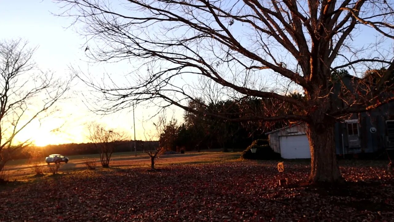 Winter Sunset p1, 12-18-2022