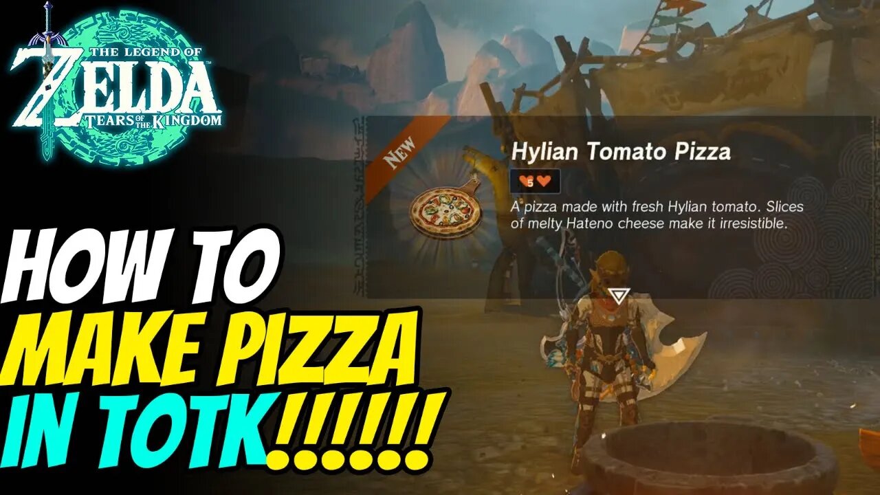 How To Make Pizza in The Legend of Zelda: Tears of the Kingdom