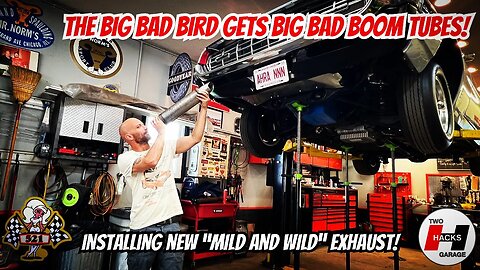 The Big Bad Bird Gets Big Bad Boom Tubes! #exhaust