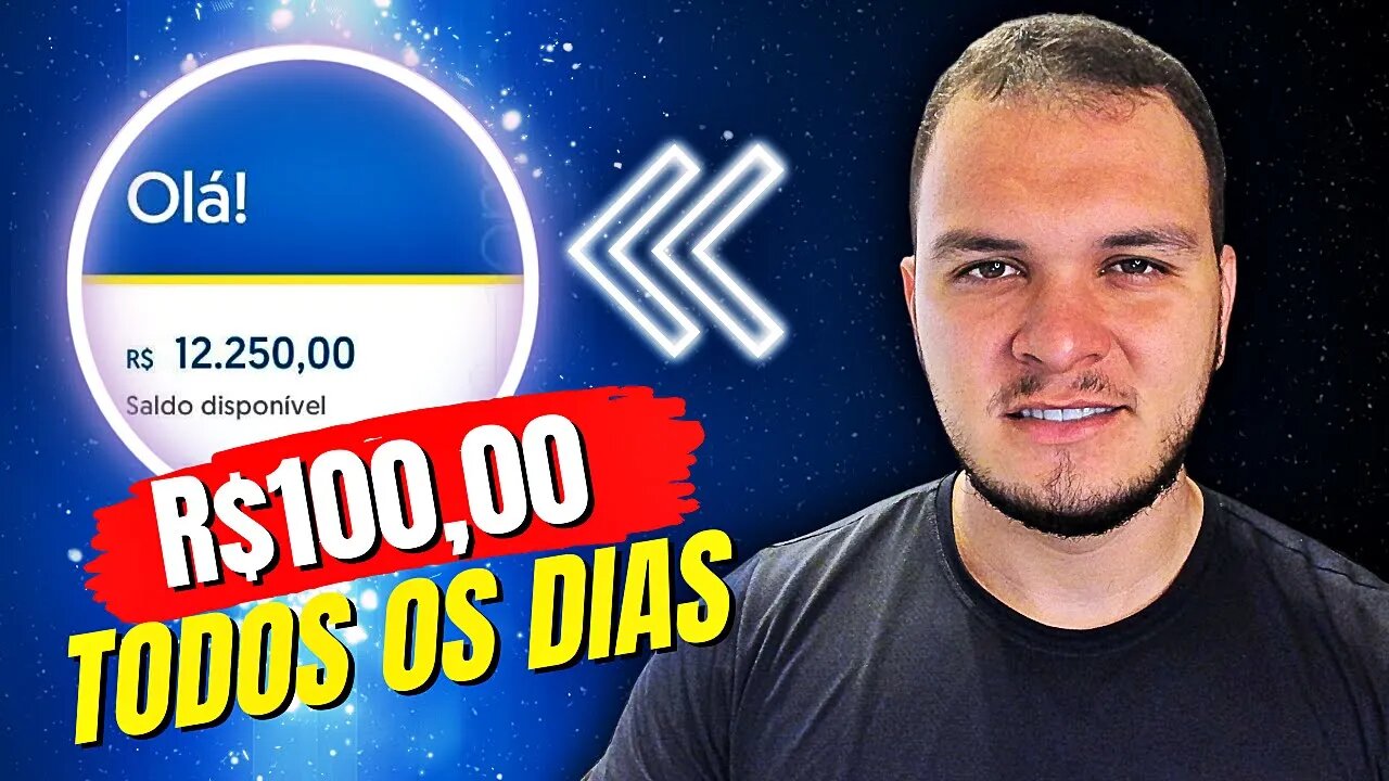 GANHE R$100,00 AG0RA USANDO O CELULAR - SAQUE NA HORA VIA PIX