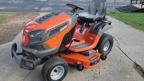 Husqvarna TS 248XD Lawn Tractor Walkaround