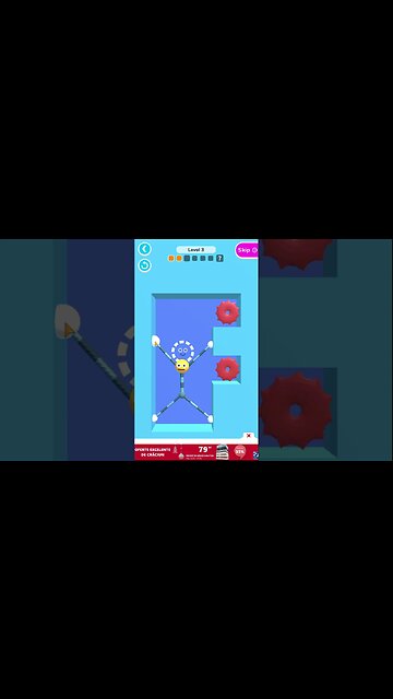 Stretch Guy 😲 Level 3⃣ #shorts