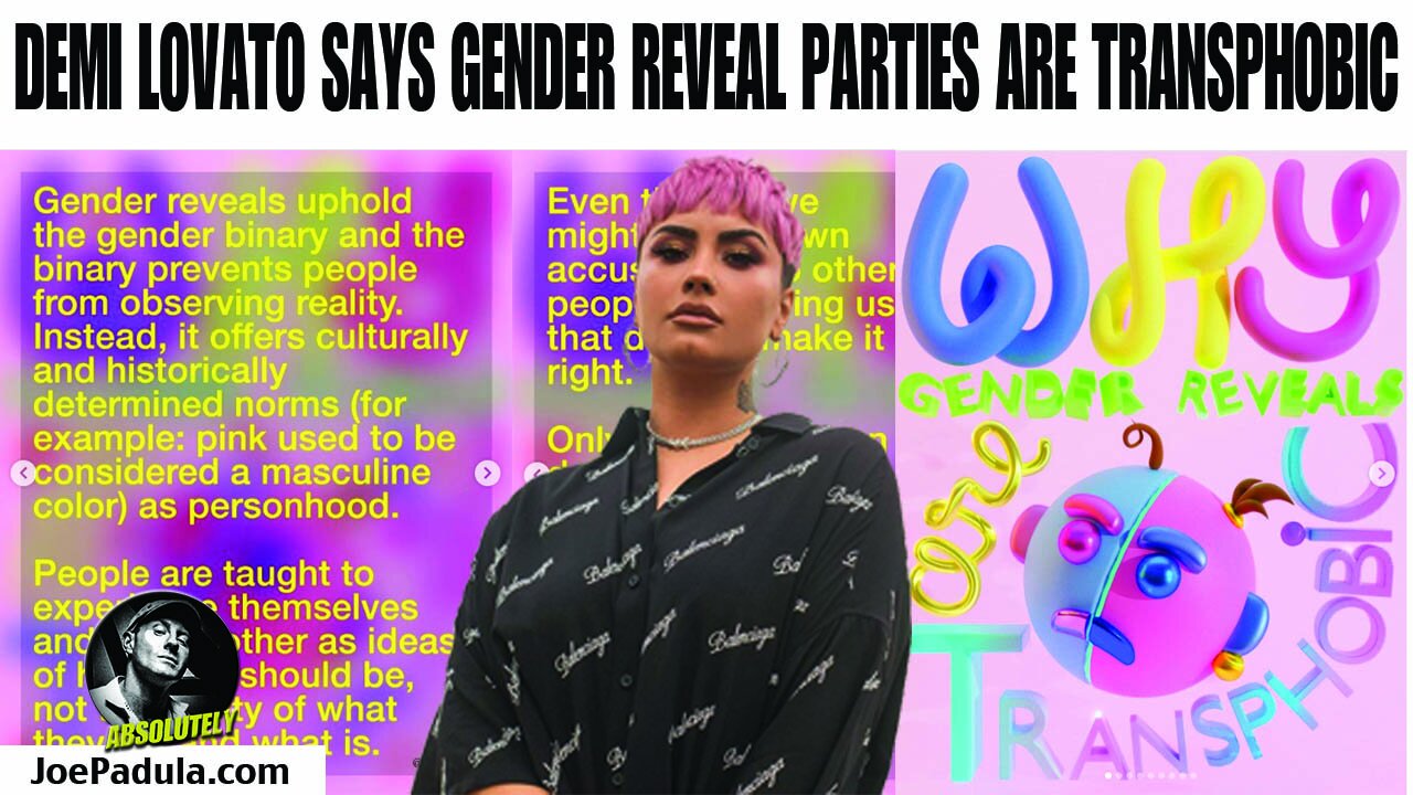 No Demi Lovato, Gender Reveal Parties are NOT Transphobic