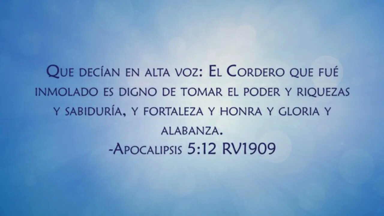 Digno de tomar el poder, la riquezas, la sabiduría, la fortaleza, la honra, la gloria y la alabanza