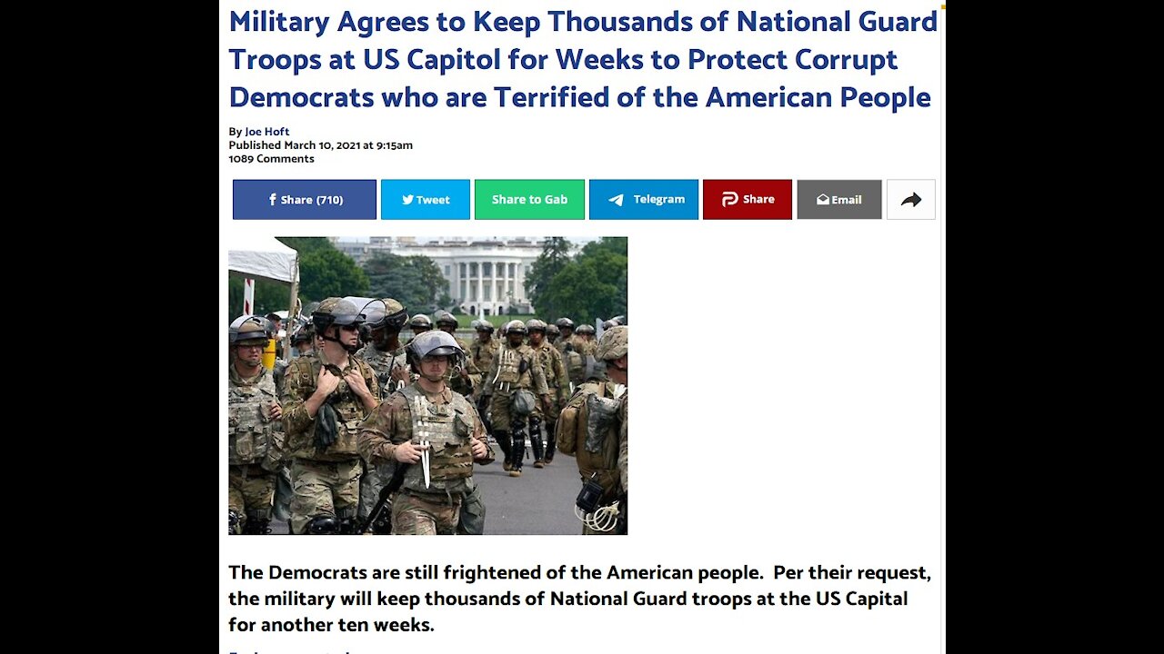 National Guard In D.C 10 More Weeks, Border Crisis Continues, China Genocide