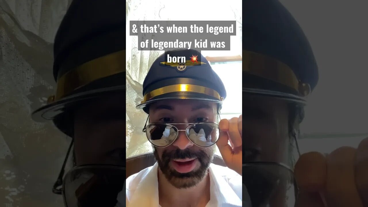 Oscar goes to Legendary Kid #Legendarykid #legend