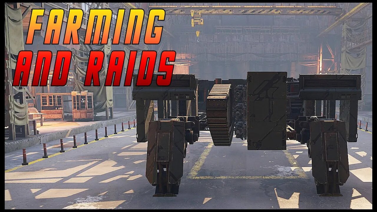 Farming & doing raids | Crossout