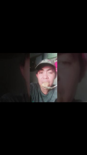 Makan sama somay Alhamdulillah.