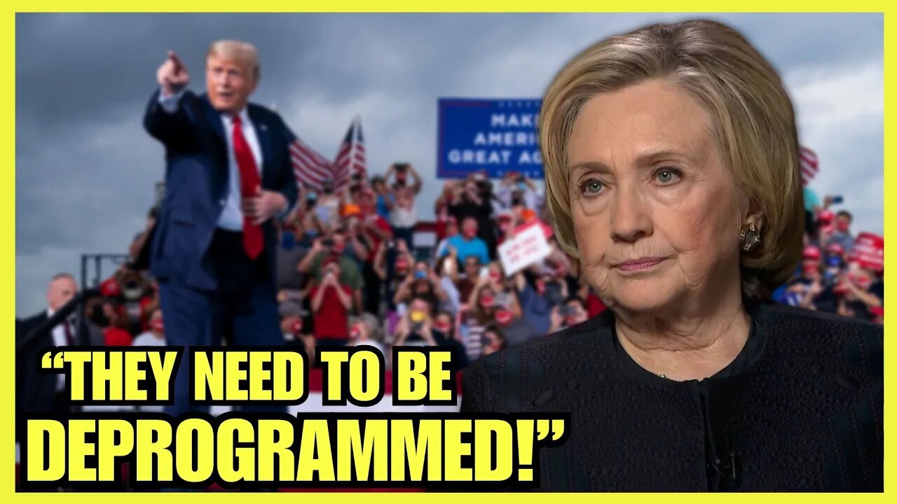 Hillary Clinton DEPROGRAMMING Comment RAISES Alarm (clip)