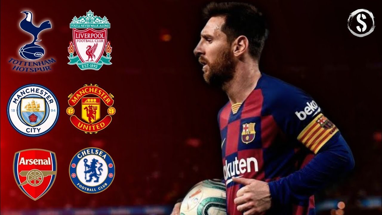 Lionel Messi Destroying Big English Premier League Clubs Humiliating