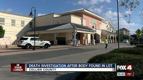 Body found at Naples Walmart parking lot