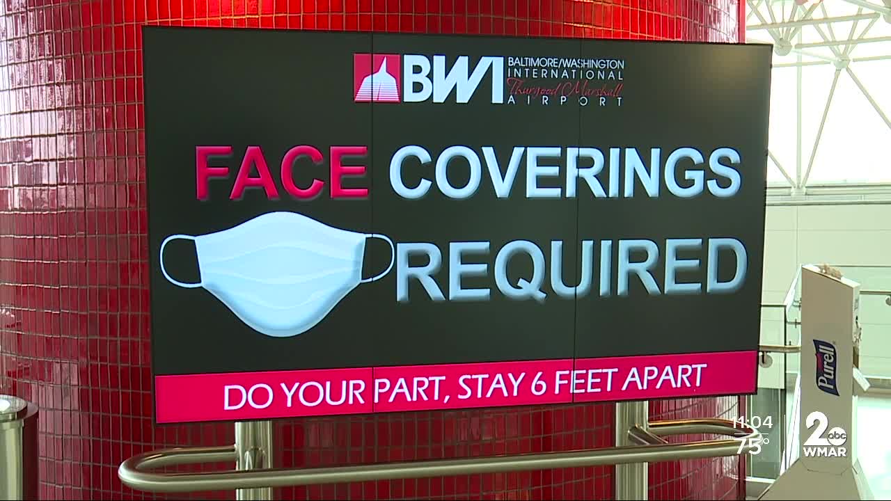 BWI Airport now requiring face coverings