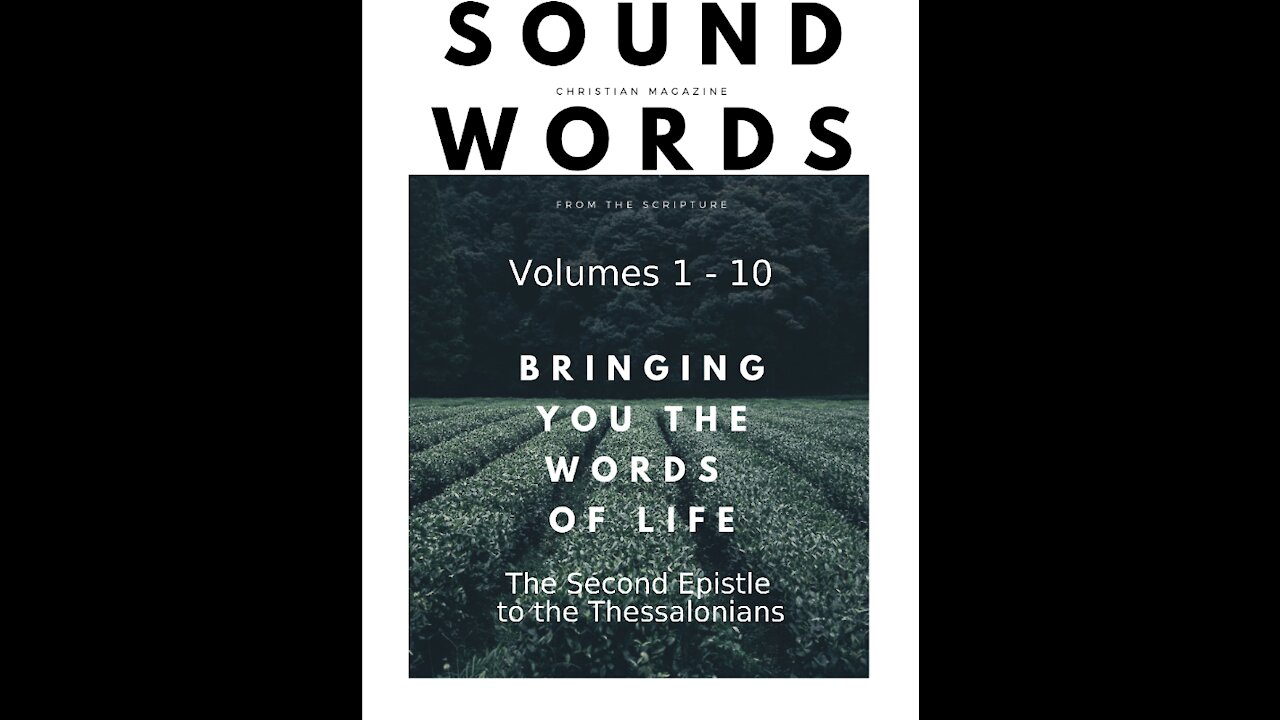 Sound Words, The Second Epistle to the Thessalonians