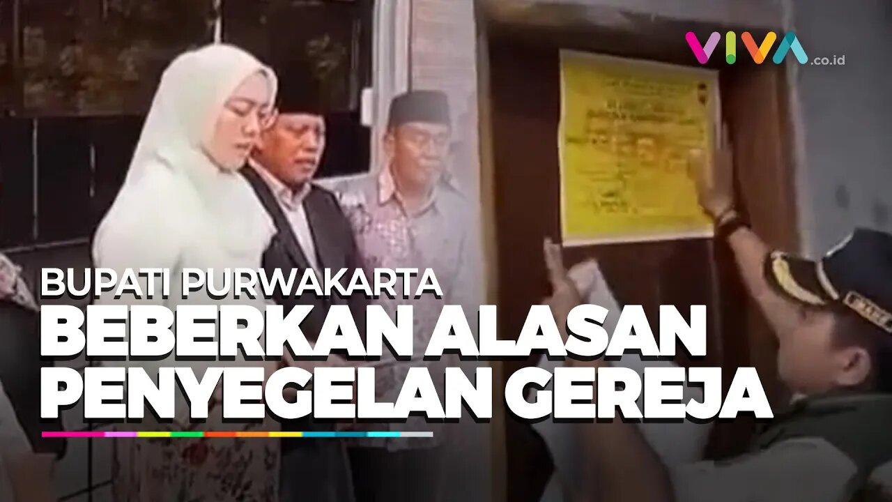 Takbir Bergema, Bupati Purwakarta Segel Gereja dengan Alasan Ini