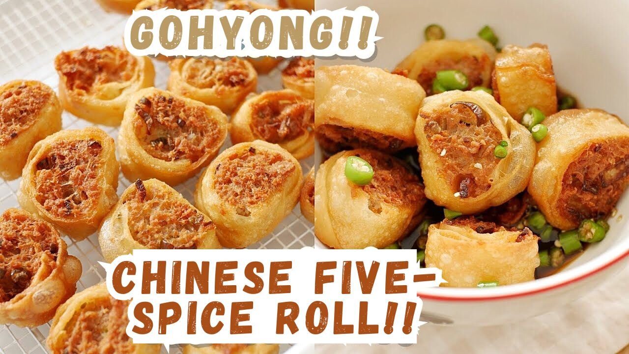 Chinese Five-Spice Roll a.k.a Gohyong