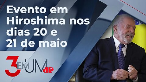 Lula confirma participação na cúpula do G7, no Japão