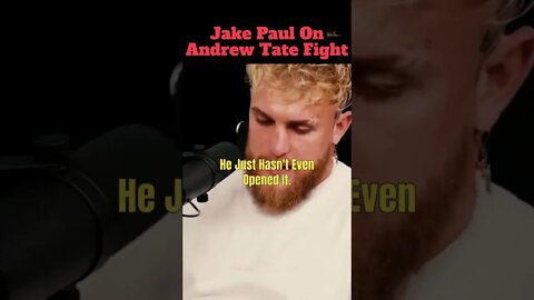 Jake Paul on Andrew Tate, & Tommy Fury DM #jakepaul #andrewtate #boxing