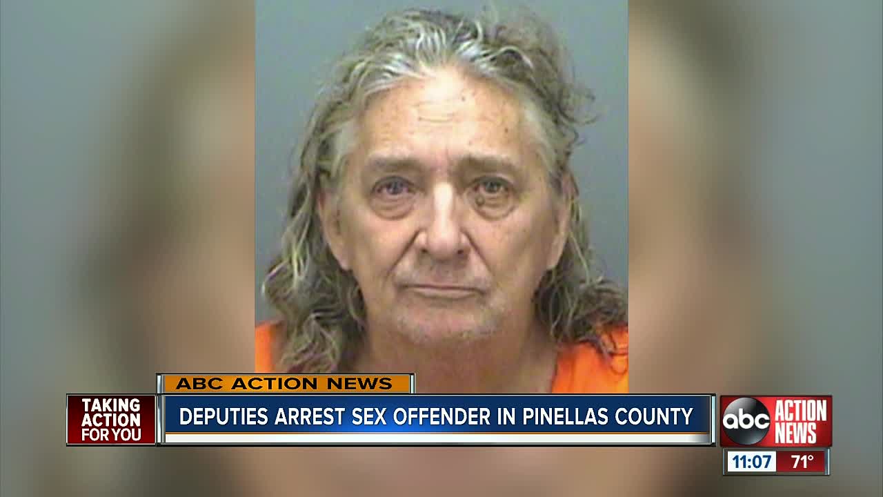 Registered sex offender arrested for trespassing at Pinellas County elementary school