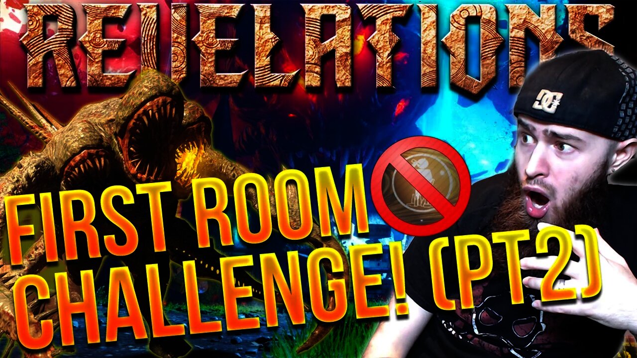 REVELATIONS 1ST ROOM CHALLENGE (NO Gobblegum) PART 2! - First Room Challenge (BO3 Zombies)