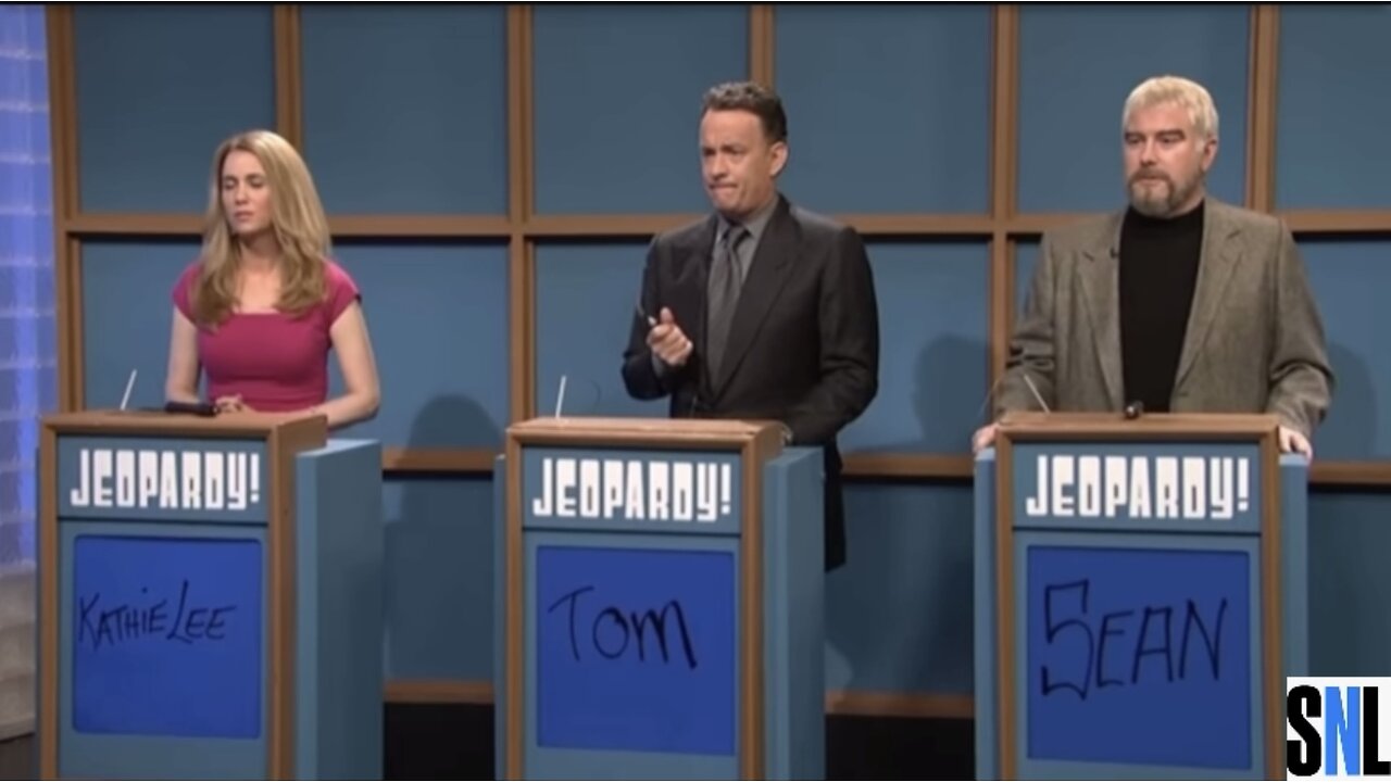 Celebrity Jeopardy! Kathie Lee, Tom Hanks, Sean Connery, Burt Reynolds (Aired 2009)