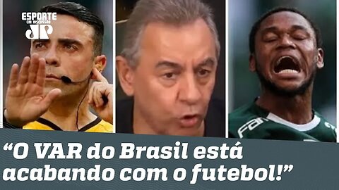 Palmeiras 2 x 2 Bahia: "o VAR do Brasil está ACABANDO com o futebol!"