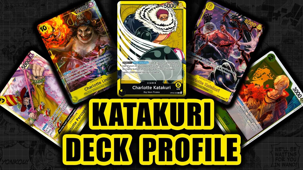 Charlotte Katakuri Yellow Deck Profile - One Piece TCG