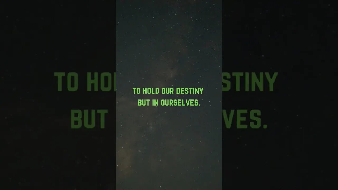 IT IS NOT...