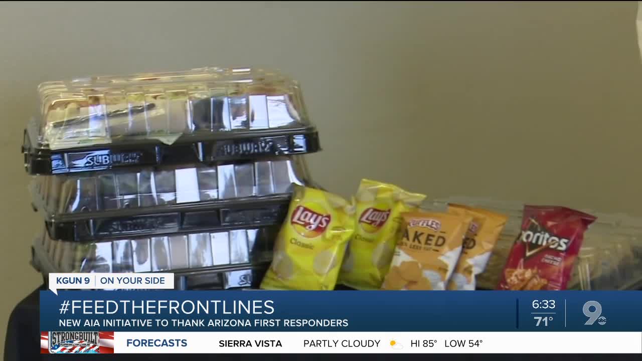 #Feedthefrontlines, statewide Initiative thanks first responders and helps restaurants