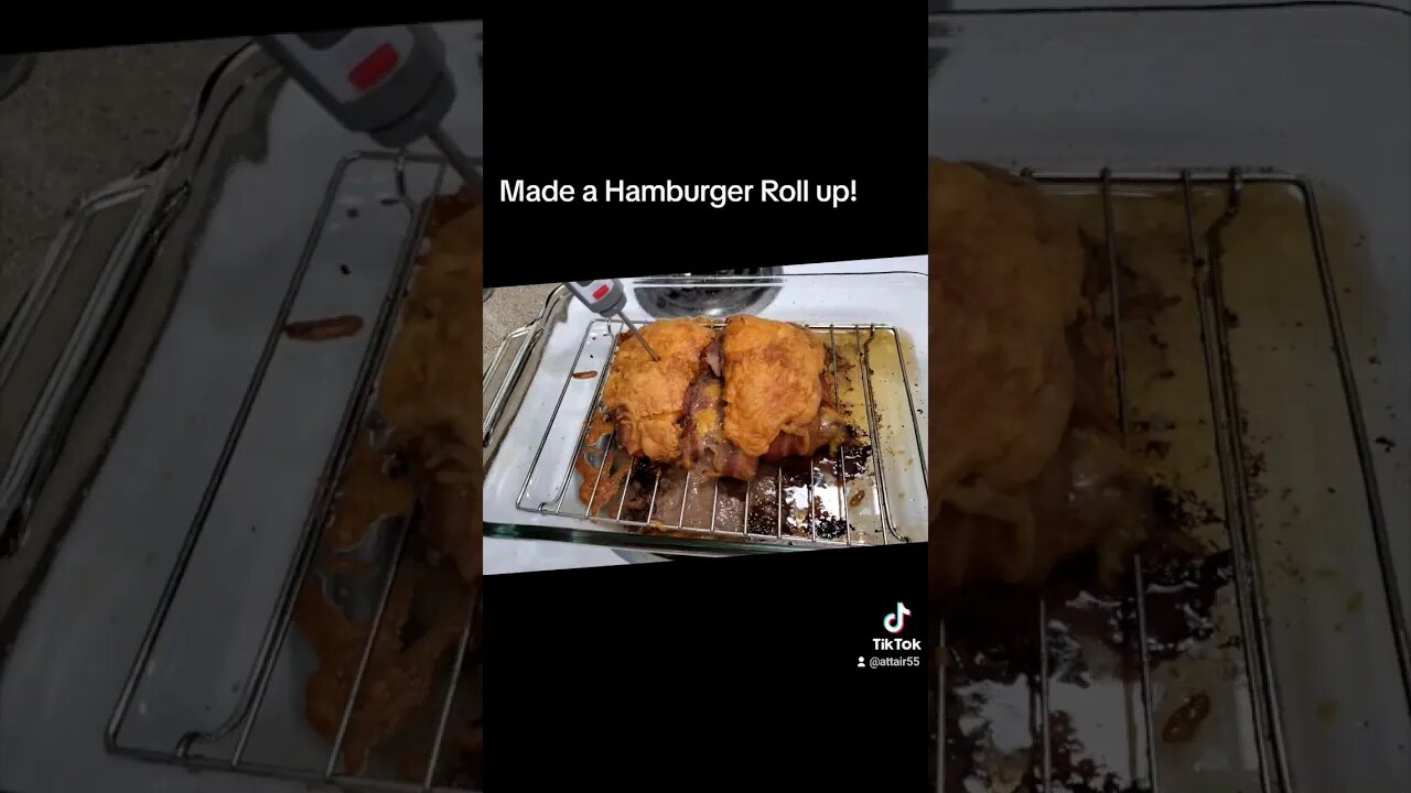 #Hamburger #rollup #food #foodie #foodporn #yummy #fye #fypシ #fy #foryou #fpe #chef #cooking #cook