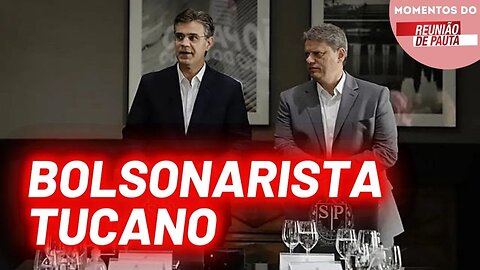 O bolsonarista Tarcísio na verdade é um tucano | Momentos Reunião de pauta