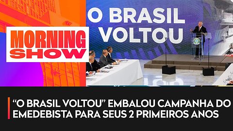 Presidente Lula usa mesmo slogan que Temer nos 100 dias de governo