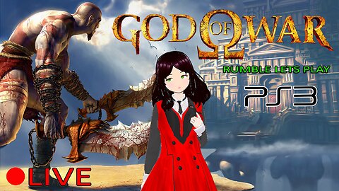 (VTUBER) - Maid Vtuber of War - God of War 1 First Playthrough #3 - Rumble Exclusive