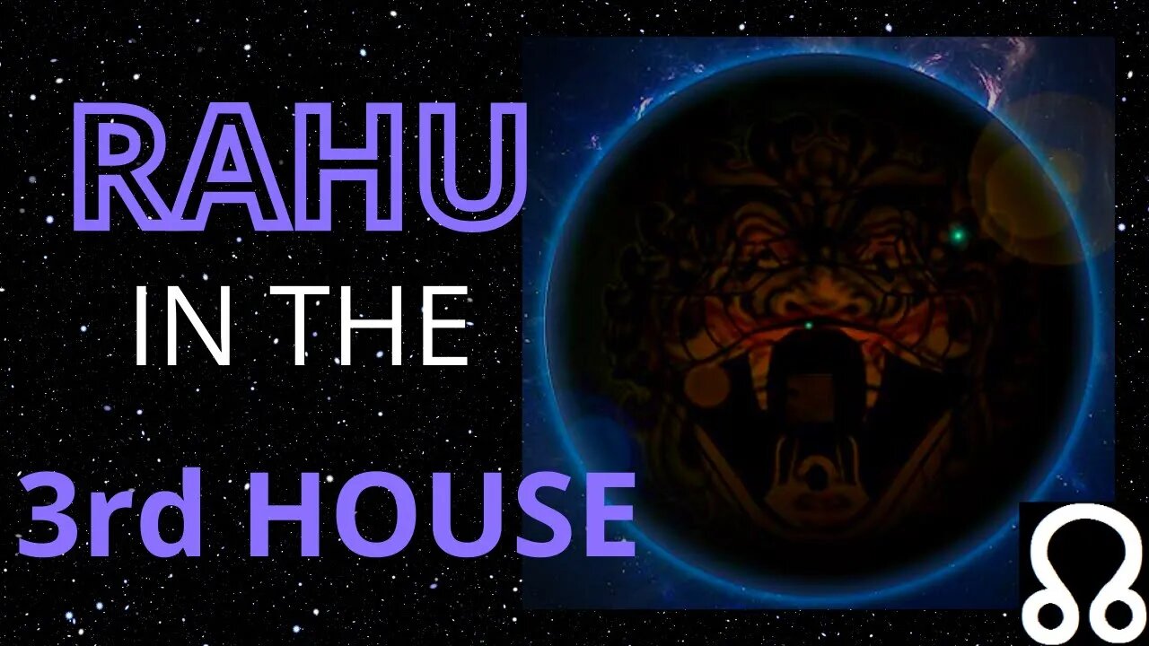 Rahu In The 3rd House in Astrology