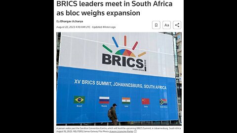 🗣️ On the future of the BRICS+: