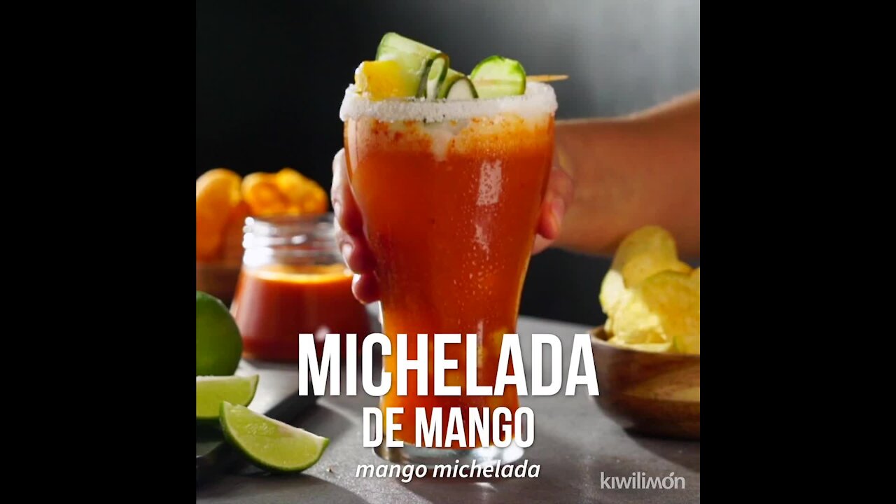 Michelada de Mango with Chamoy