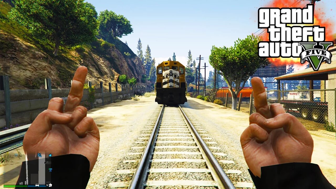 GTA V - RANDOM & FUNNY MOMENTS 28 (Screw You Train, Bug Galore!)