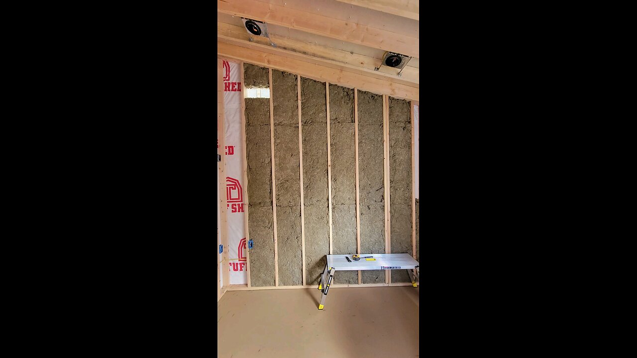 Tuff Shed Interior Insulation Drywall Paint Finish